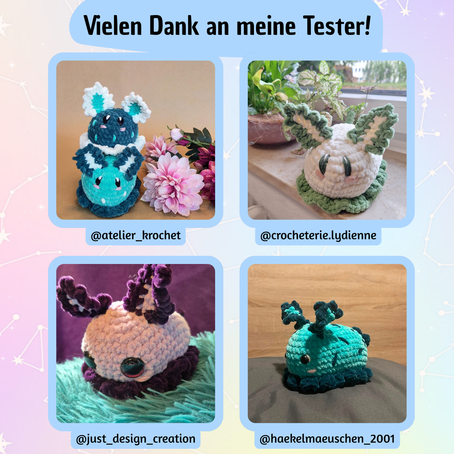 Meerhäschen Häkelanleitung
