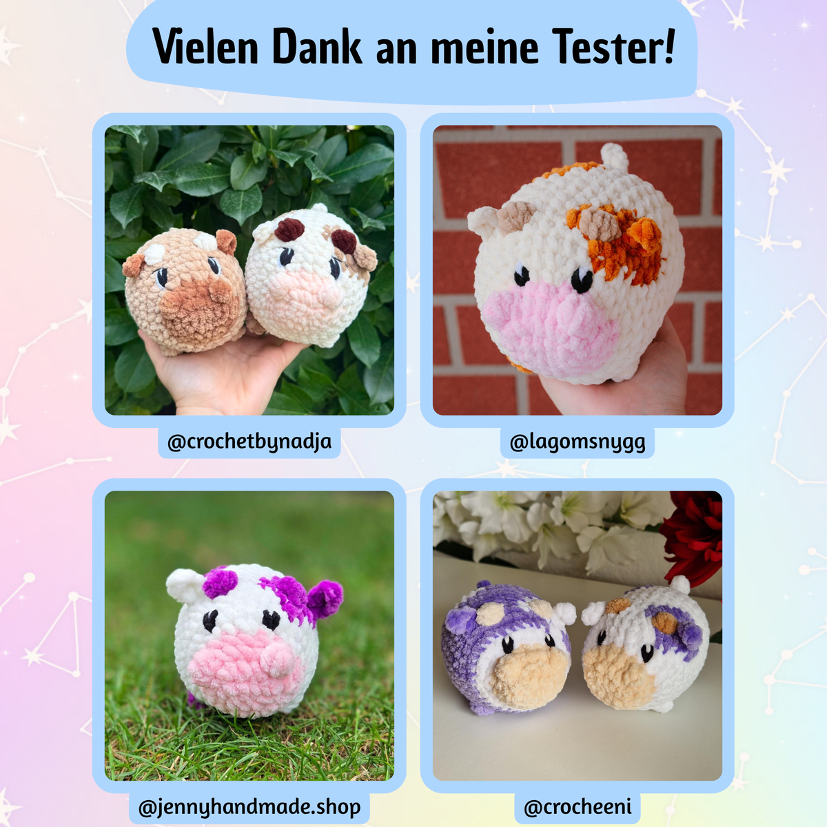 Kuh Häkelanleitung