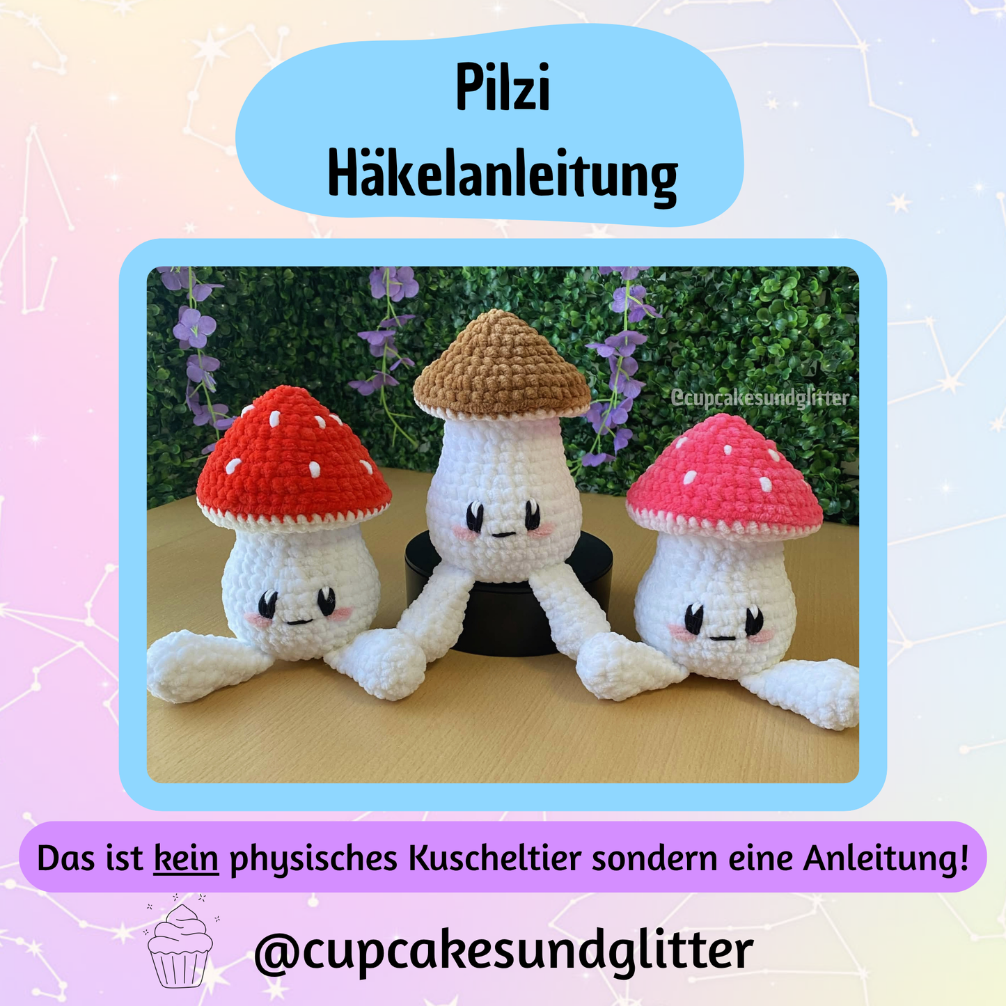 Pilzi Häkelanleitung