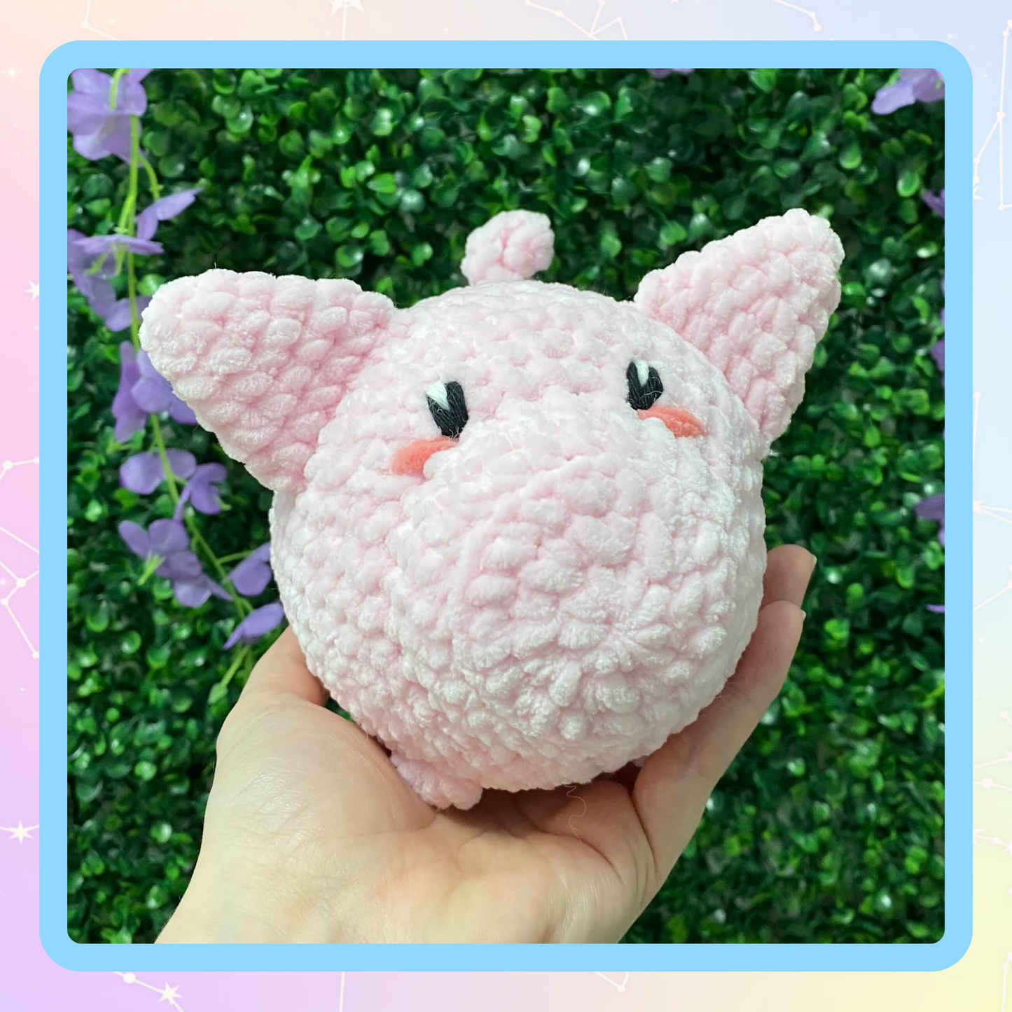 Schwein Häkelanleitung
