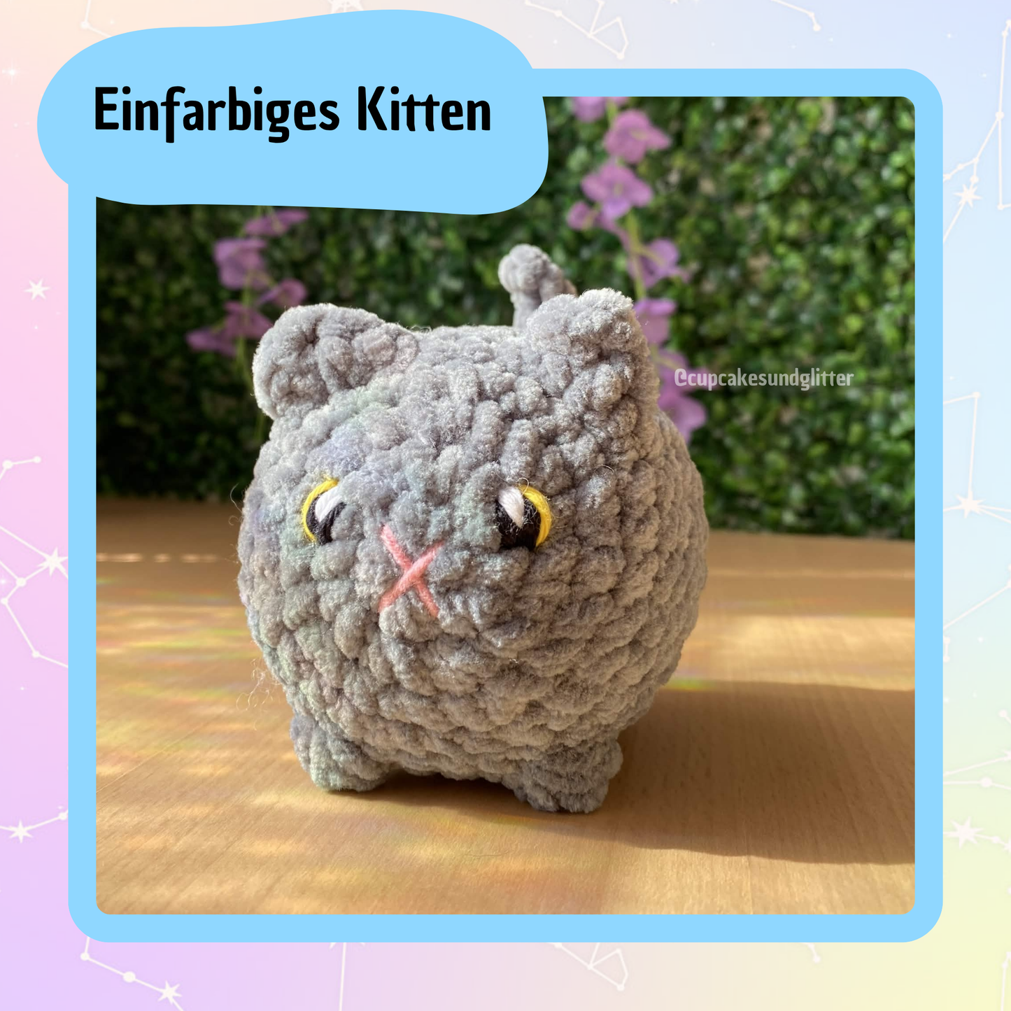 7 in 1 Kitten Häkelanleitung