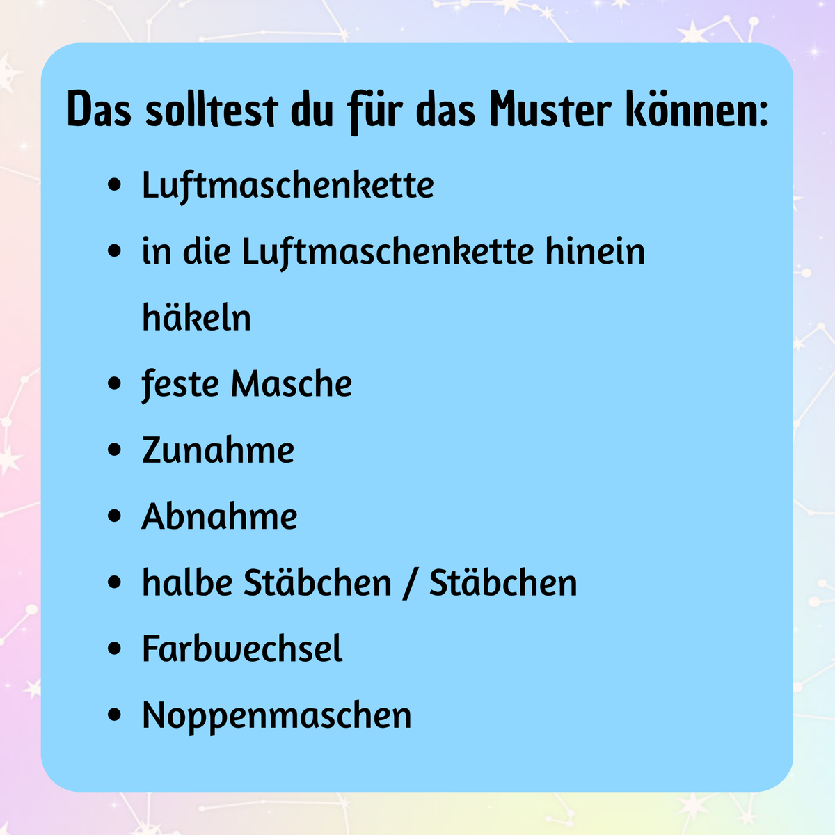 Kuh Häkelanleitung