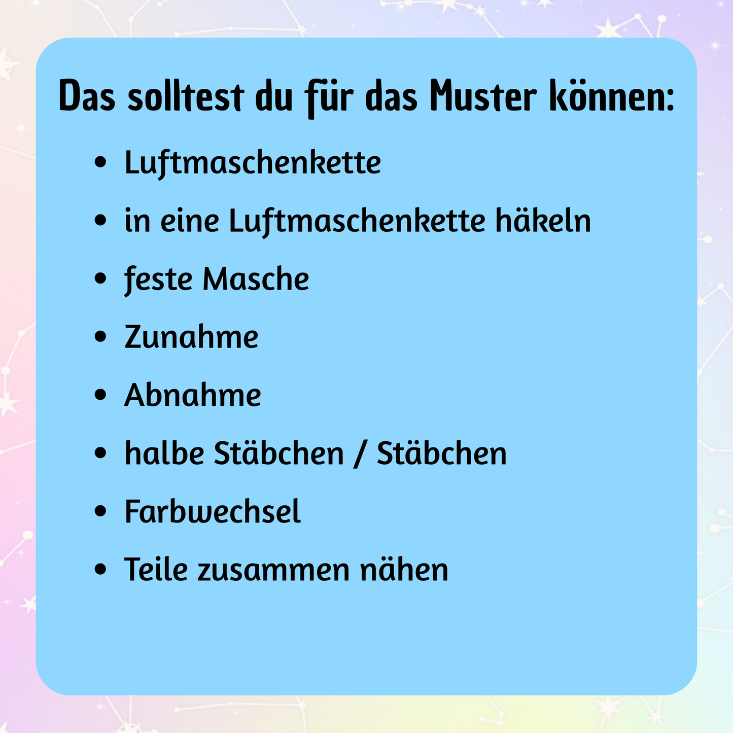 Meerhäschen Häkelanleitung