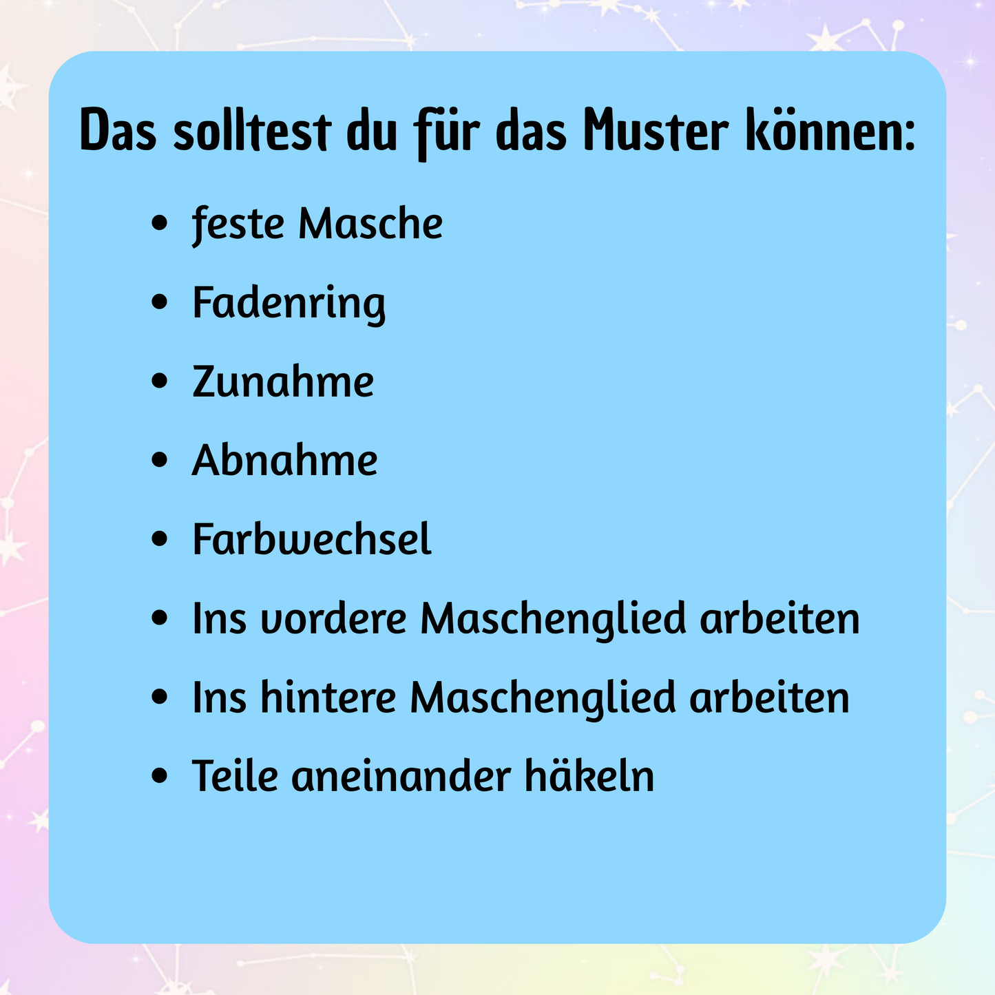 Pilzi Häkelanleitung